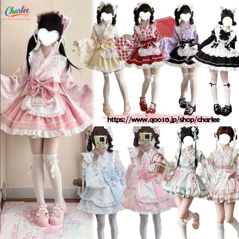 [【次日出荷】超人気 ロリータ浴衣 5色 ロリータ洋服 可愛い jsk 浴衣 夏 涼しい キャミソールスカートセット 花火大会 夏祭り 祭り 盆踊り 文化祭 学園祭 コスプレ お花見