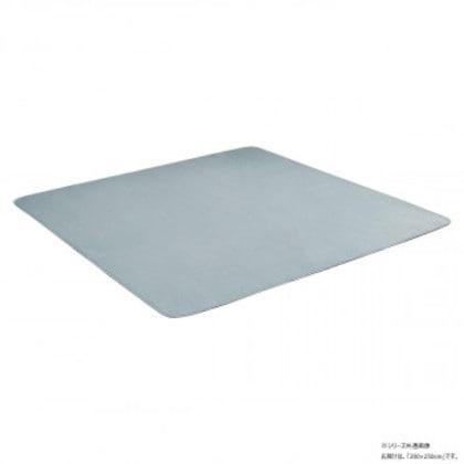 ピオニー2 フランネル 無地ラグ 200×250cm パウダーブルー 1380000025944