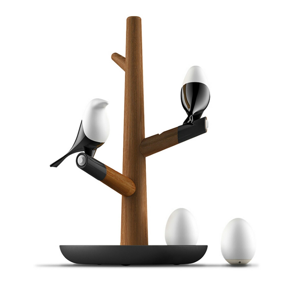 センサーライト ライト 鳥 鵲 カササギ 鳥型 鳥モチーフ LED インテリア 雑貨