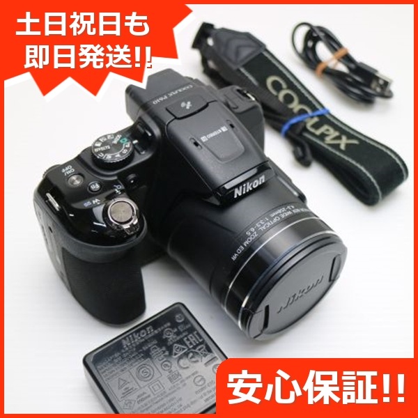 超美品 COOLPIX P610 ブラック コンデジ Nikon 56