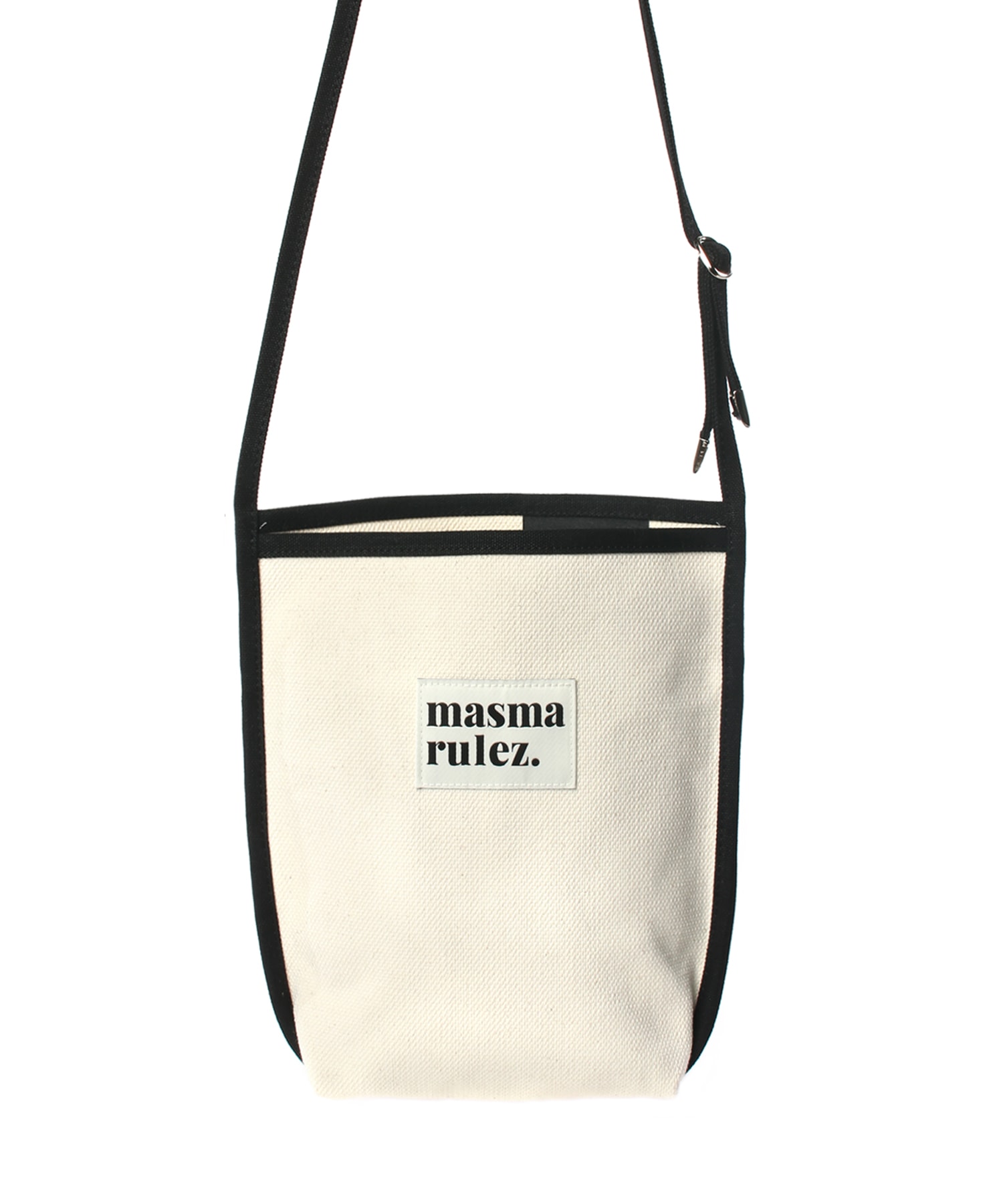 MASMARULEZ 柔道フラットエコバッグ_ブラック