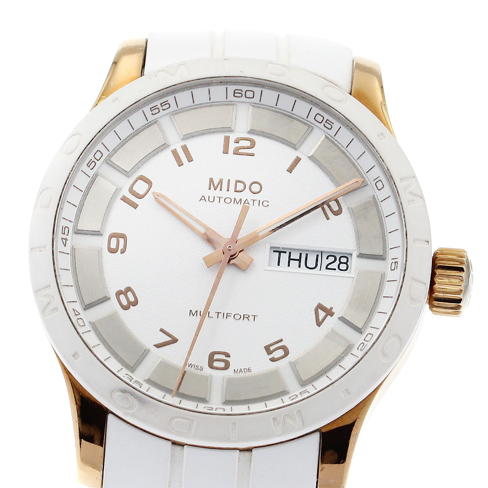 ミドー MIDO M018830A マルチフォート デイデイト 自動巻き メンズ _871603【中古】