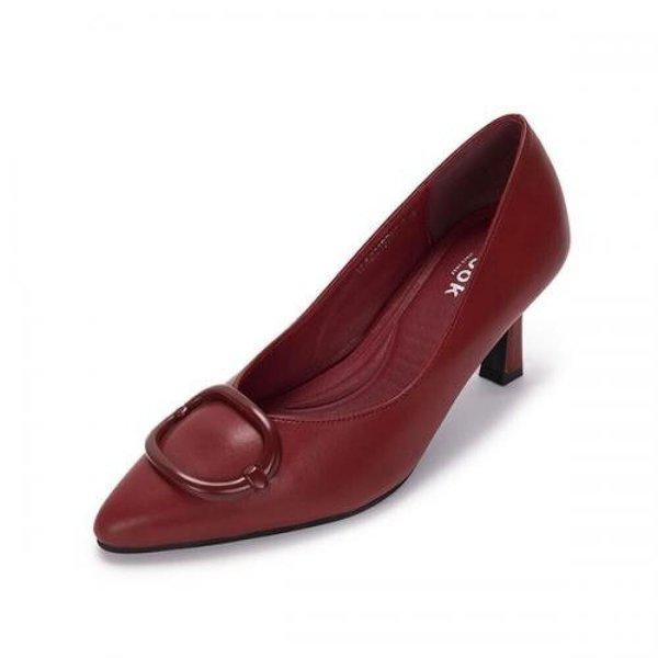 AK平沢店 女性ヒールドレス バーガンディ 516422152AH