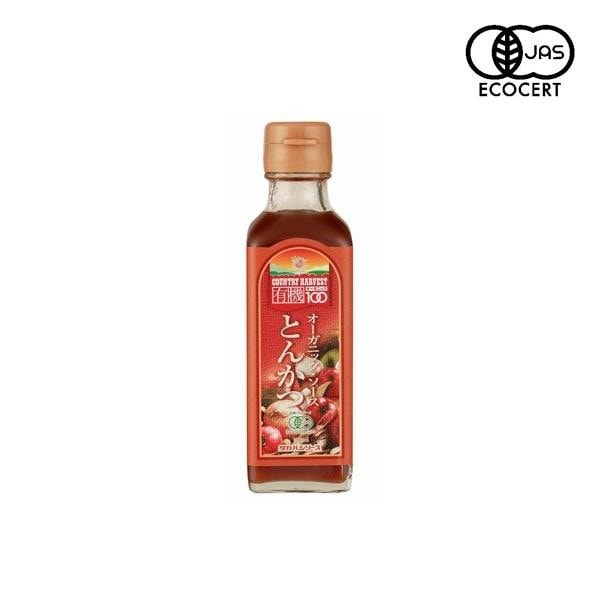 タカハシソース カントリーハーヴェスト オーガニックとんかつソース 180ml 10本セット 023156