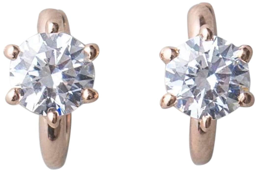 (エテ) ete ティンクル ラウンド イヤリング 841042 FREE ピンクゴールド