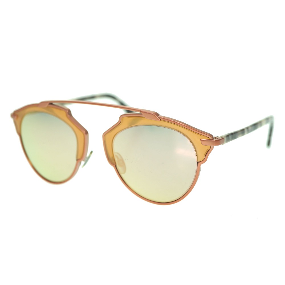 美品 ソーリアル 1TA0J サングラス メタル/プラスチック ピンク 0047【中古】 ユニセックス