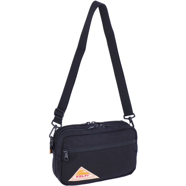 KELTY ケルティ RECTANGLE ZIP SHOULDER 4 BLACK アウトドア バッグ 32592155-BLACK