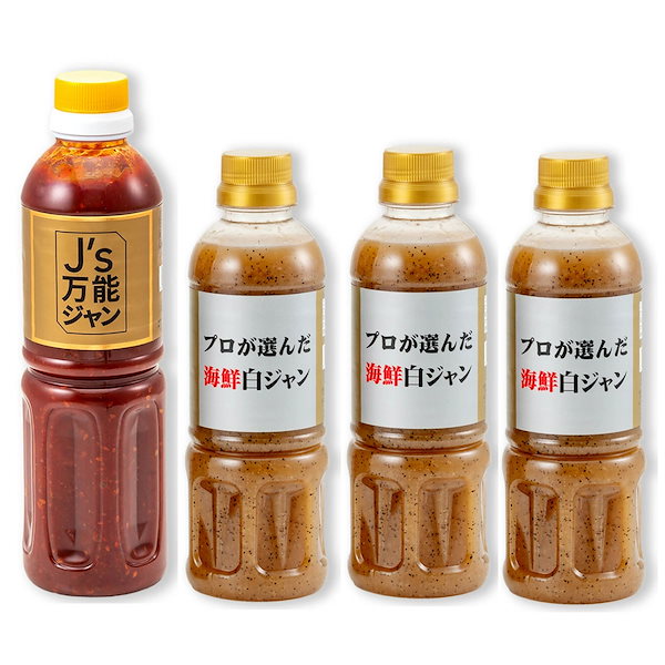 J's 万能ジャン 赤ジャン 500mL 3本 赤ジャン 韓国 万能タレ