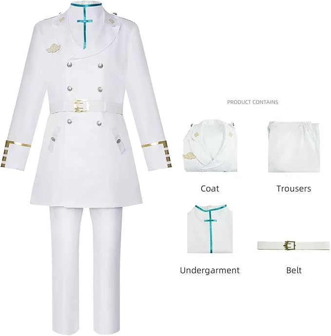 コスプレ ブリーチ 死覇装 石田 雨竜 コスプレ衣装 コスチューム 隊服