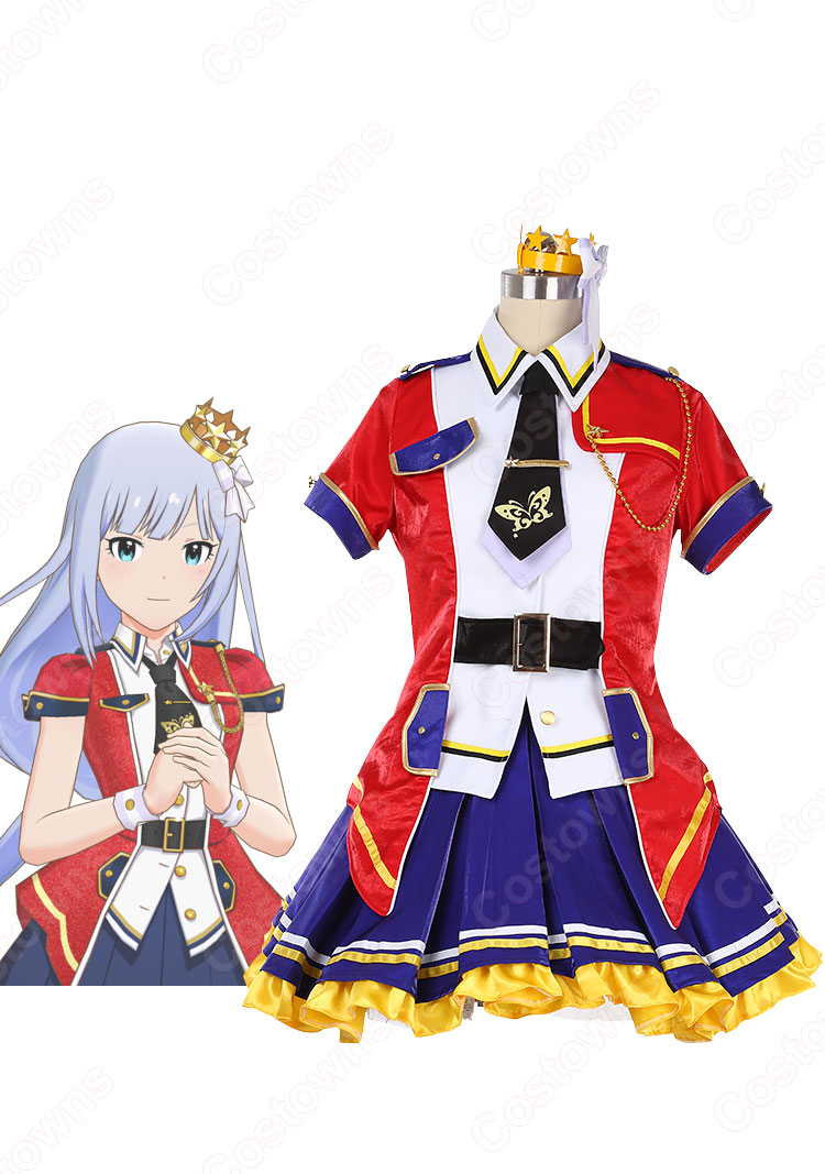 ミリシタ 「Brand New Theater!」 白石紬（しらいしつむぎ） コスプレ衣装 『アイドルマスター ミリオンライブ！ シアターデイズ』 仮装 変装 オーダメイド可 12,990円
