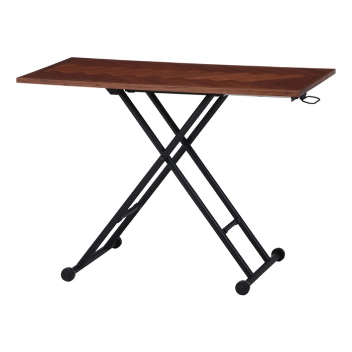 昇降テーブル シルビア ブラウン fj-19242 ブラウン