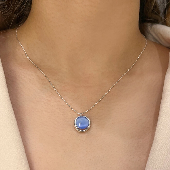 [Silver925] BABY LITTLE CAT NECKLACE