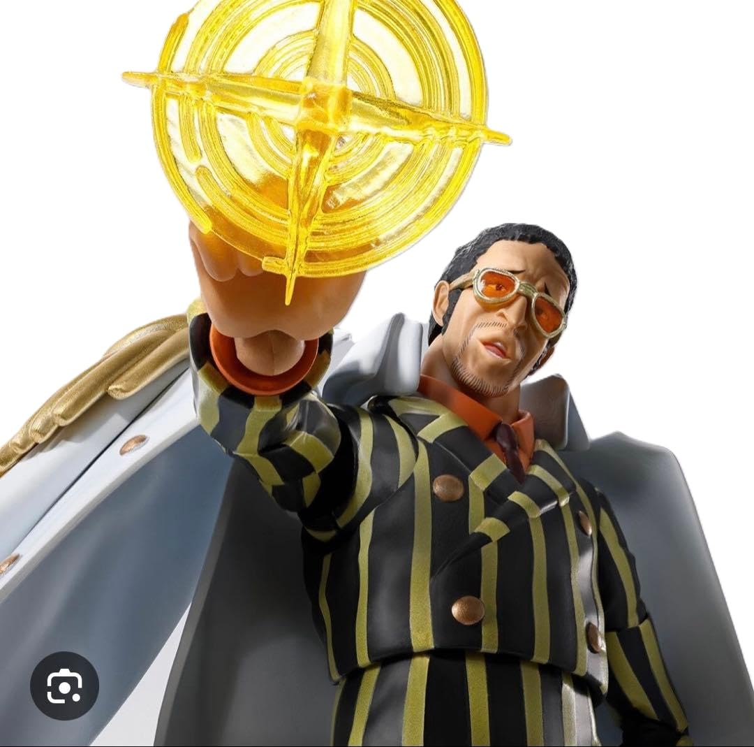 TAMASHII NATIONS- ワンピース - S.H.Figuarts ボルサリーノ 未来島エッグヘッド- PVC＆ABS製 約195mm 塗装済みフィギュア