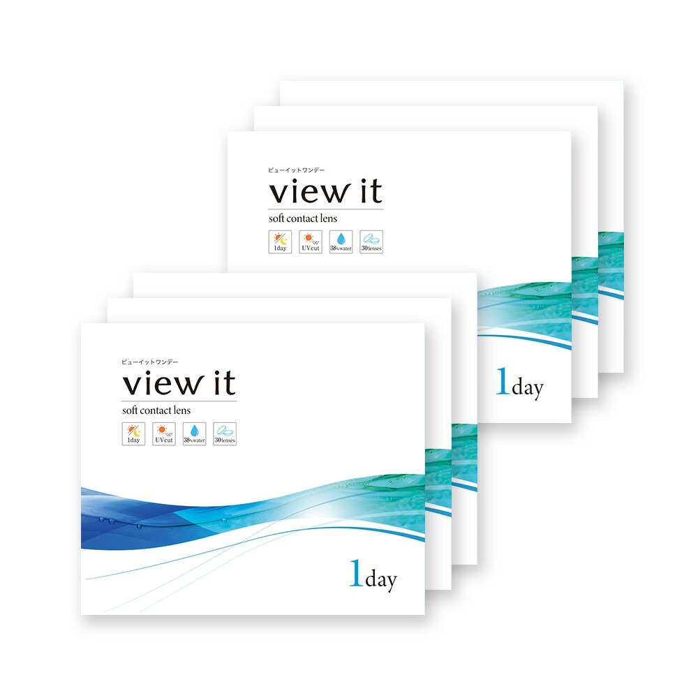 コンタクトレンズ 1day 30枚入(6箱) UVカット＋潤い成分 5,610円