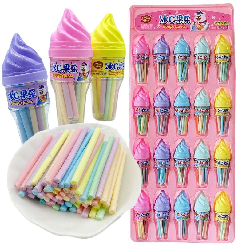 [新鮮で美味しい店長おすすめ]23最新の味 アイスクリームアイスクリームのフルーツ味 ストローとう新製品2点購入で200円割引