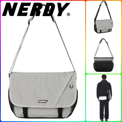 公式正規品* ベーシック メッセンジャー バック *Gray カバン 韓国 メンズ