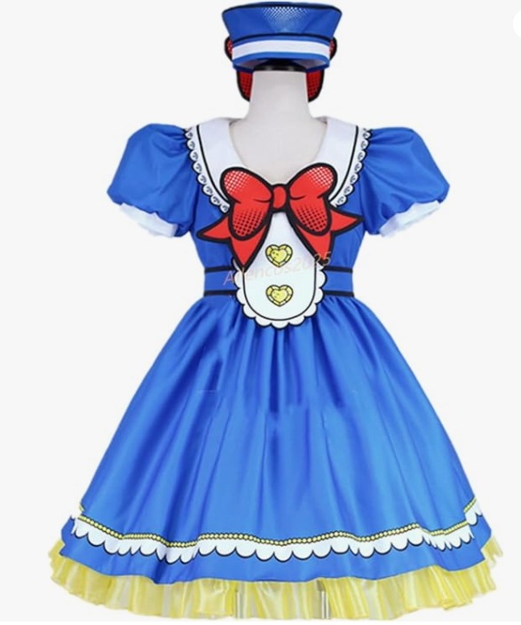 ディズニー・パルパルーザ ドナルドのクワッキー・ダックシティ ミニー レプリカ衣装 コスプレ衣装