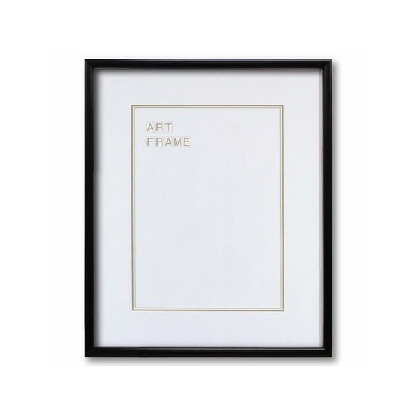 [木製額]温かみのある木製フレーム デッサン額 半切サイズ（545x424mm） ブラック