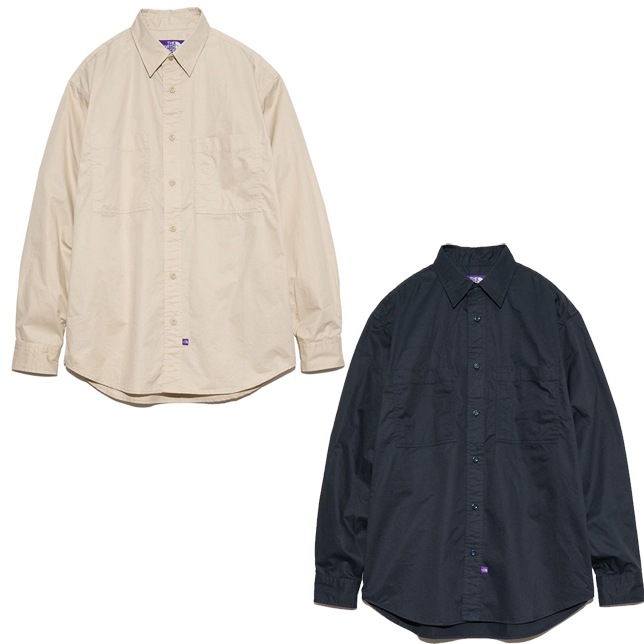 パープルレーベル ダブルポケット フィールドワークシャツ NT3363N 長袖シャツ