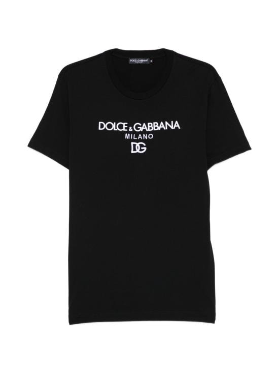 DOLCE & GABBANA Men T-Shirts G8PD7Z G7P0HN0000 Black