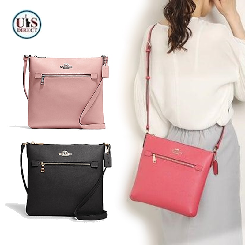 ニューヨーク直送正規品ショルダーバッグ パープル レディース ROWAN FILE