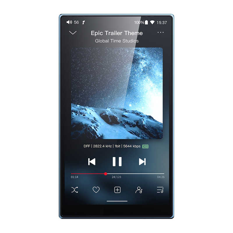 FIIO　ハイレゾプレーヤー ［ハイレゾ対応］ Blue　FIO-JM21-2026-L