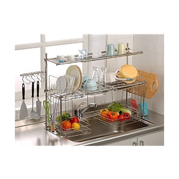 杉山金属（株） KS-2717 [キチンとキッチン収納4段切り替え式オプション付き]キッチン収納