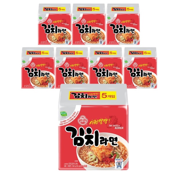 OTTOGI/KIMCHI RAMEN/Multi-Pack/x