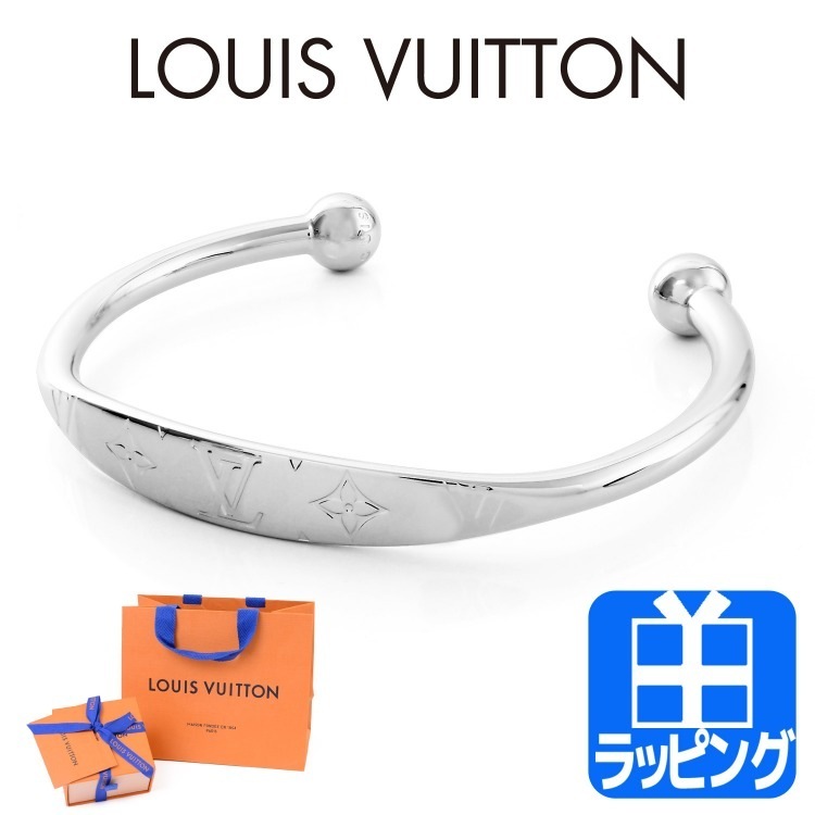ショップバッグ付きルイヴィトン Louis Vuitton ブレスレット バングル アクセサリー ジ
