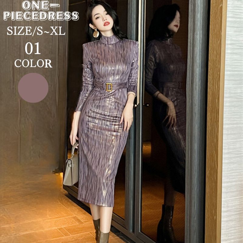 ワンピースロング丈タイトワンピースパーティードレス20代30代 40代 50代 おしゃれ レディース 韓国 ファッションam5438
