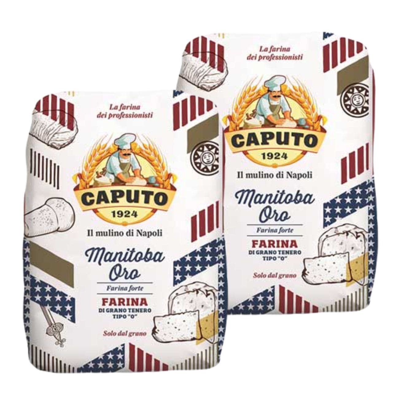 カプート マニトバ オーロ 5kg 2個 小麦粉 お菓子作り ドルチェ イタリア イタリア産 ババ パネットーネ