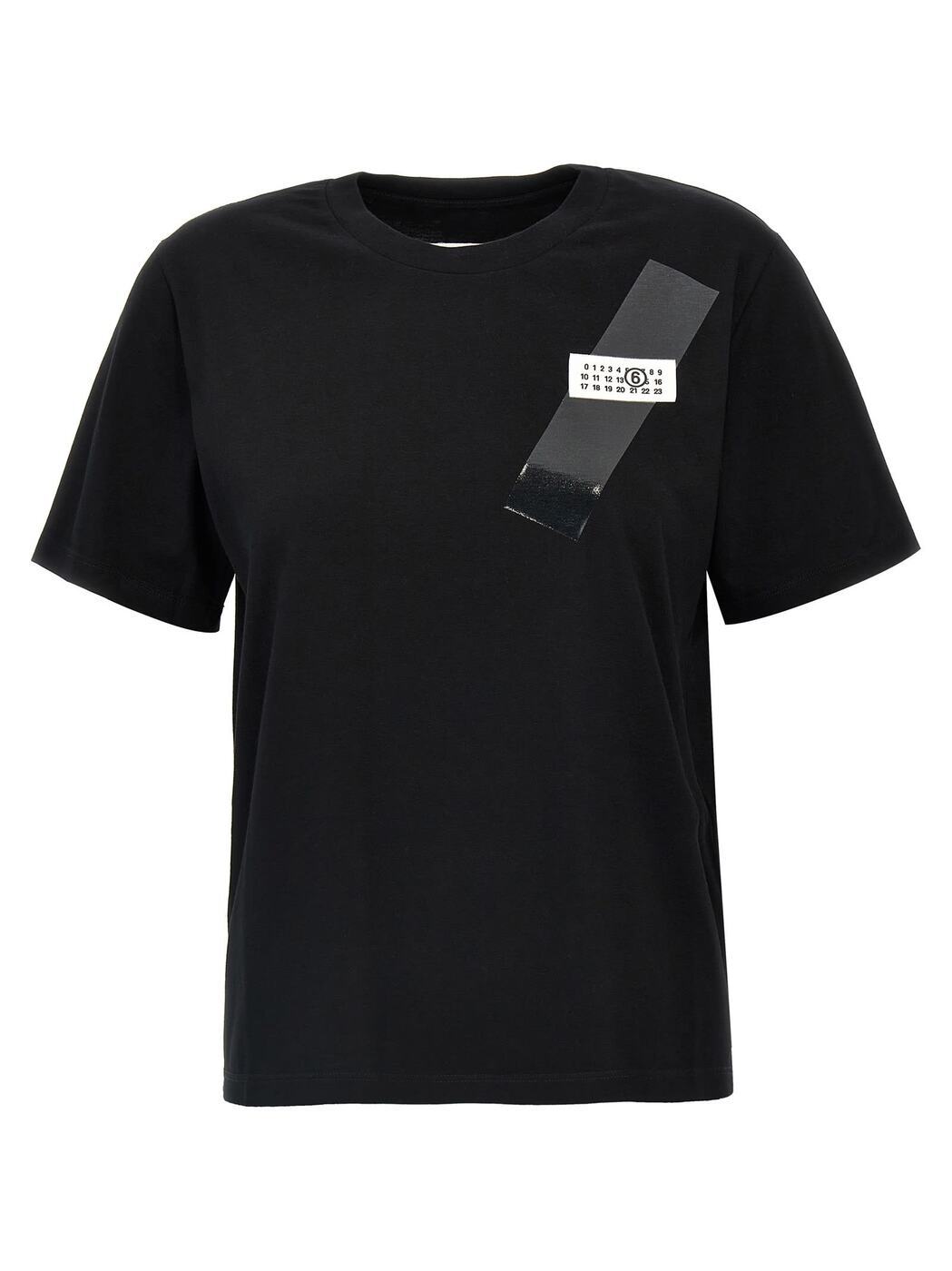 S52GC0336M20048_900 ブラック 春夏2025 Tシャツ レディース ia