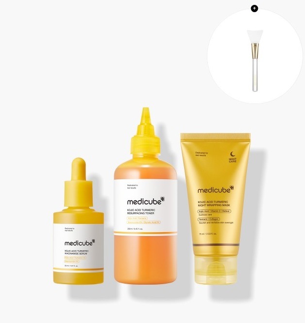 コジックエシード ビタ3点セット(ビタトーンアップブースター最強組み合わせ！ トナー&ビタセラム&ラッピングマスク3点セット）