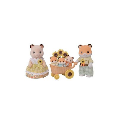 他サイト： シルバニアファミリー 人形 【 ハムスターファミリー 】 FS-61 STマーク認証 3歳以上 おもちゃ ドールハウス Sylvanian Families エポック社 EPOCHの商品画像