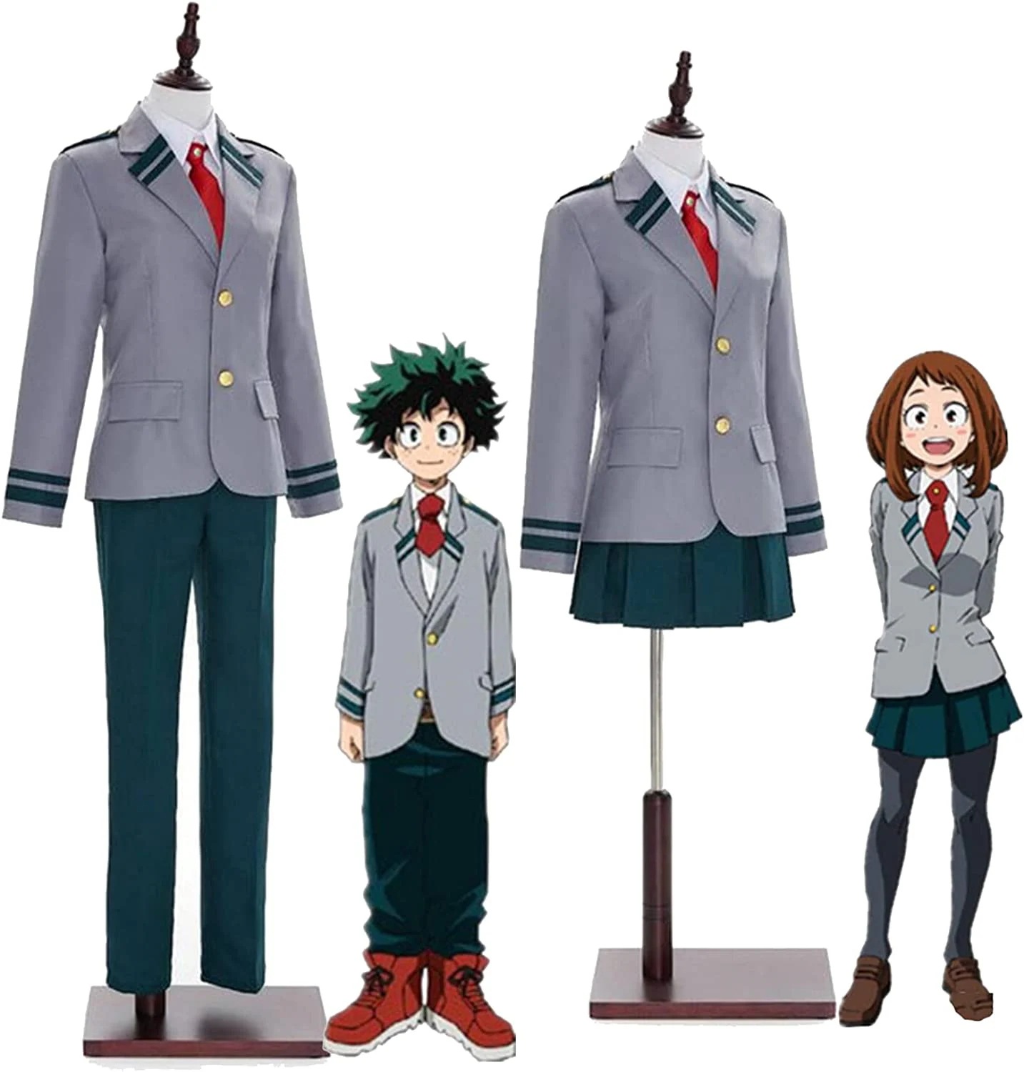 【全シリーズ発売中】 【値引き中】ユニホーム コスチューム コスプレ 鋭児郎 切島 電気 上鳴 渡我被身子 蛙吹梅雨 麗日お茶子 オールマイト 爆豪勝己 轟焦凍 緑谷出久 キャラクター 制服 コスプレ 7,474円