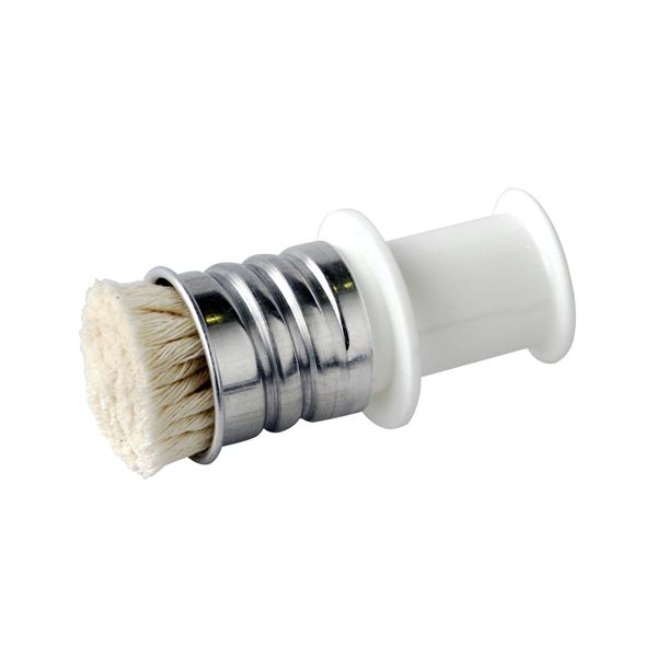 (120個セット) 油引き棒 刷毛 約直径4×高さ8cm ホワイト 鉄板焼き たこ焼き オイル差し キッチン レック Kitchenex