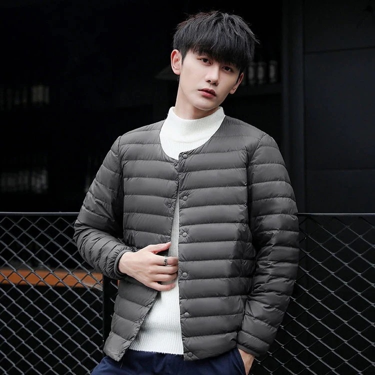 ダウンジャケット メンズ 中綿ジャケット ライトアウター ブルゾン ダウン インナーダウン 軽量 キルティング 羽毛 防風 大きいサイズ 防寒