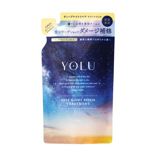 Qoo10] YOLU ヨル トリートメント 詰め替え ディープ : ヘア