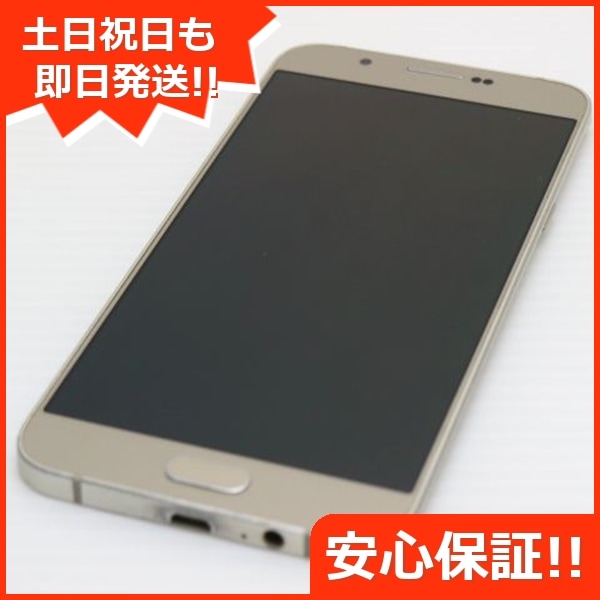 超美品 au SCV32 Galaxy A8 ゴールド スマホ 129