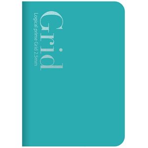 （まとめ） ロジカルプライムノート グリッド2.5 B6／2.5mm方眼／120枚 NB601-7(×5セット)