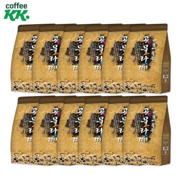 OF2M2P74 穀物ラテ 700gX10 自動販売機用 鳩麦茶 大容量