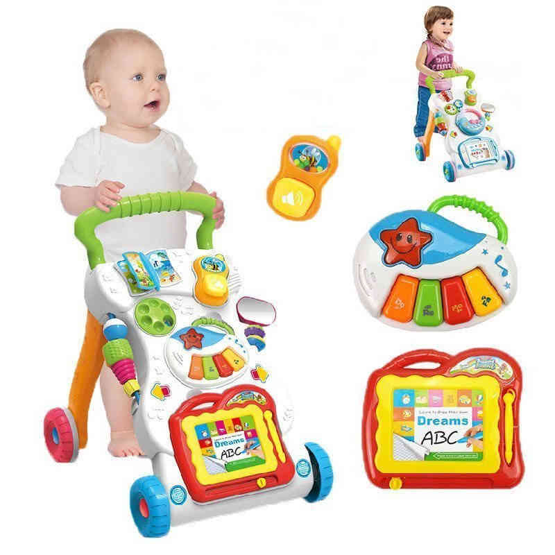 【高品質の製品】最新モデル登場！今だけ！1歳 ウォーカー 歩行補助 歩行学習 ベビーウォーカー ほこうき トレーニング ベビーウォーカー 歩行器 軽量 ウォーキング サポート 手押し車