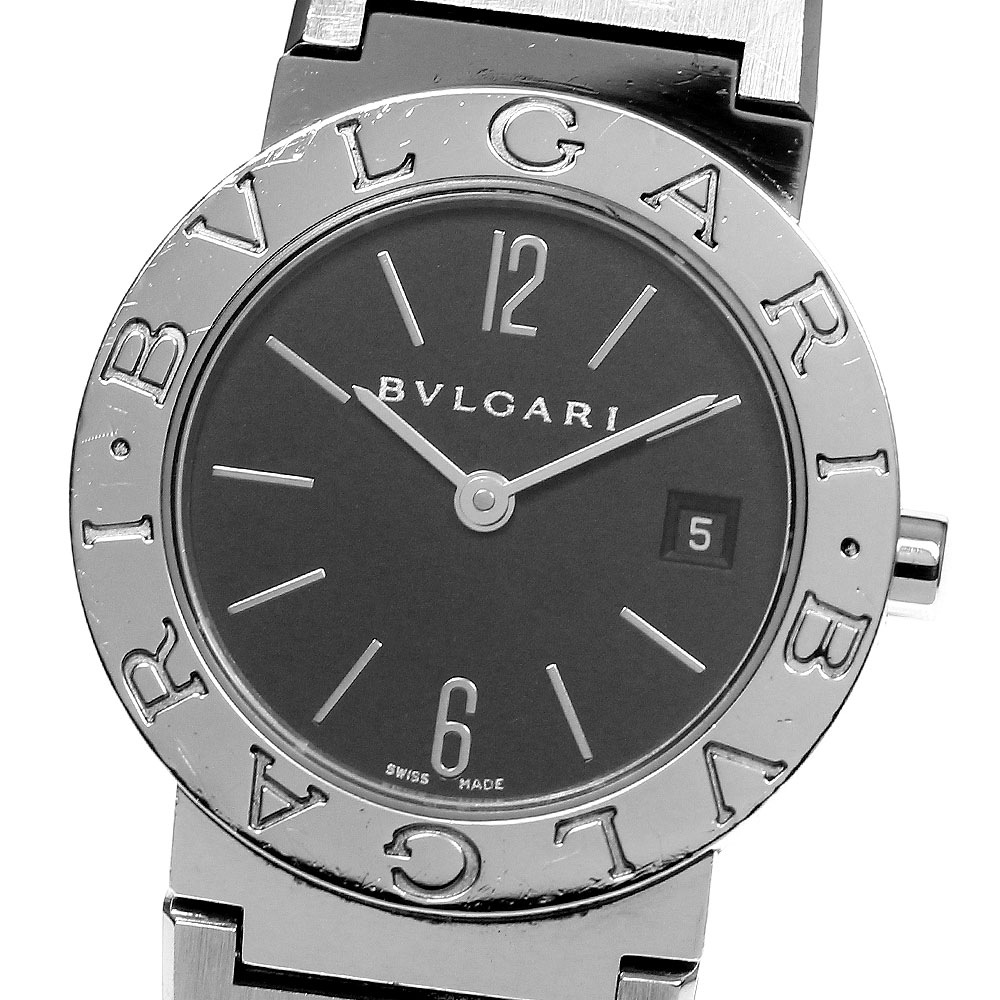 ブルガリ BVLGARI BB26SSD ブルガリブルガリ デイト クォーツ レディース 箱・保証書付き_803194【ev20】【中古】 57,200円
