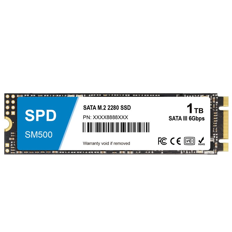 SPD製SSD 1TB M.2 2280 SATA III 6.0Gb/s R: 550MB/s W: 500MB/s 3D NAND 3年保証
