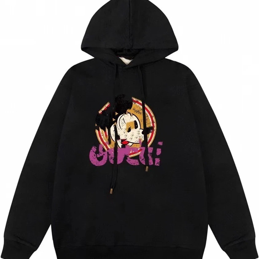 新品セール ミッキー ニット新バージョンのゆったりメンズ＆レディースサークルミッキーマウスカップルスウェットシャツ