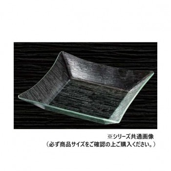 福井クラフト　AC35cmさざ波四方上り浅盛鉢 51354150