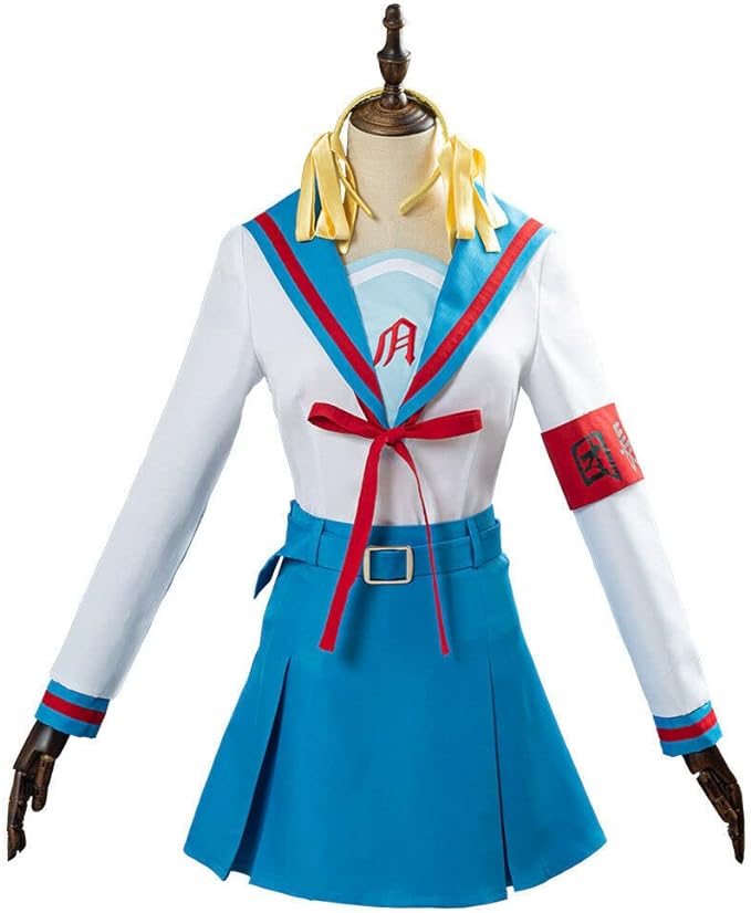 涼宮ハルヒの憂鬱 涼宮 ハルヒ コスプレ衣装 コスチューム 制服 セーラー服 女子制服 学園祭 県立北校 衣装 ハロウィン クリスマス 仮装 変装コスチューム