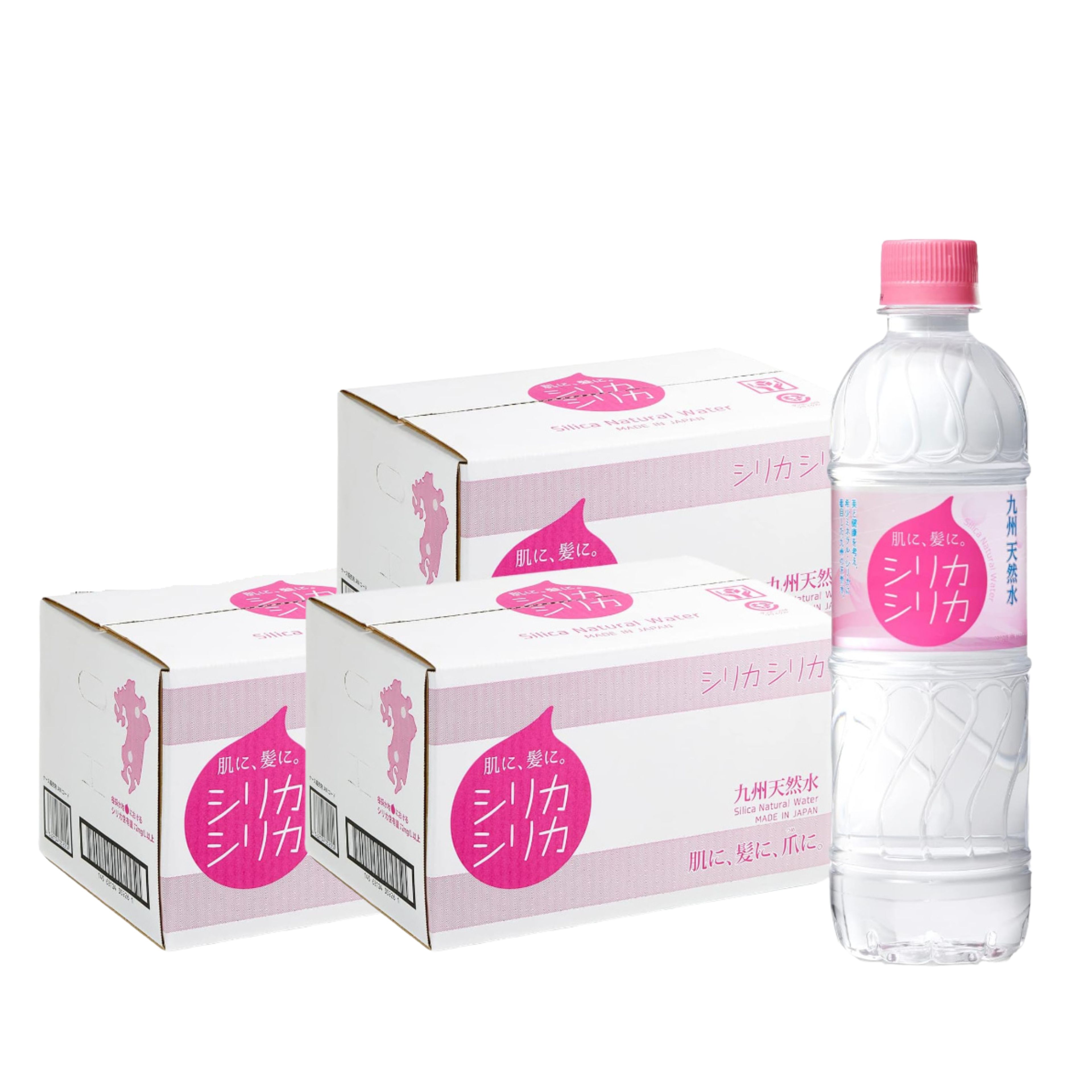 シリカシリカ(九州天然水) 500ml ×72本 (24本×3ケース) シリカ 水 500ml 72本 送料無料 ミネラ ルウォーター バナジウム 9,204円