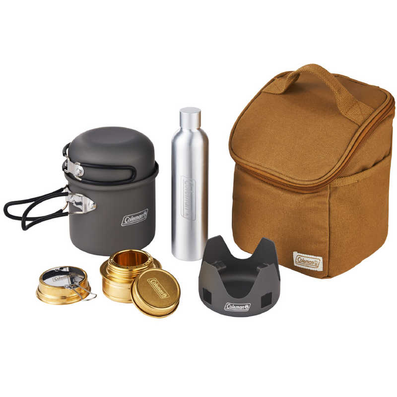 コールマン　アウトドア用品 コンパクトアルコールバーナー＆クッカーセット　2000038863
