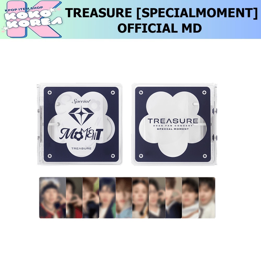 TREASURE [SPECIALMOMENT] OFFICIAL MD ACRYLIC RECORD COLLECT BOOK 公式グッズ
